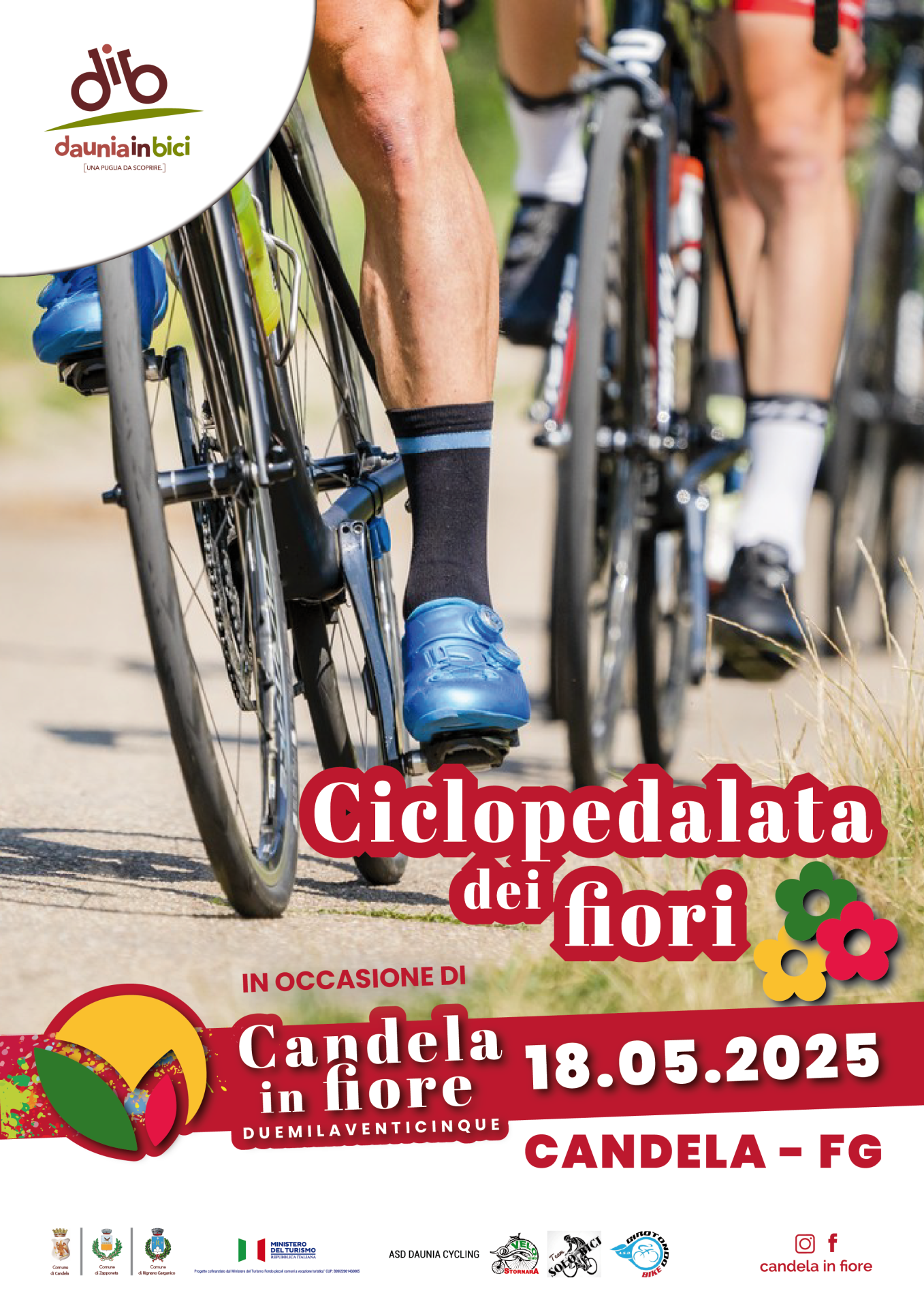 Candela in Fiore: Ciclopedalata dei fiori